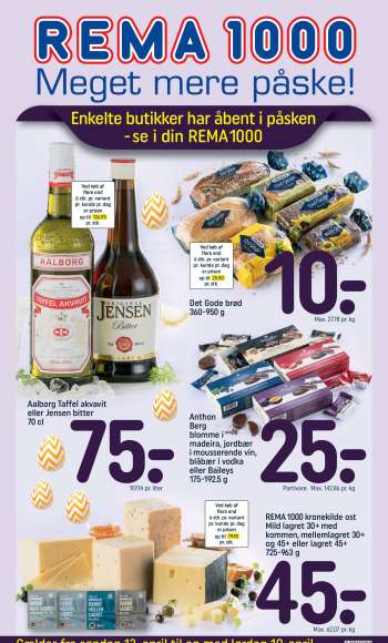 Rema 1000 tilbudsavis  - 13.4.2025 - 19.4.2025.