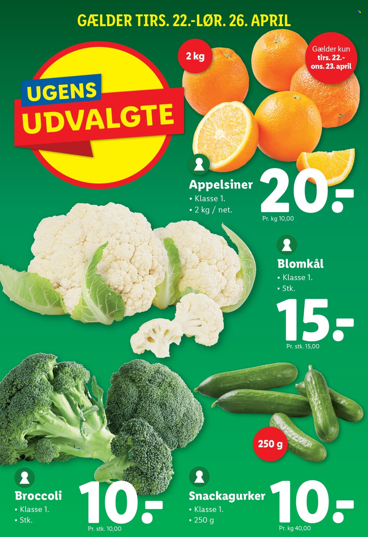 Lidl tilbud - 22.4.2025 - 26.4.2025. Side 1