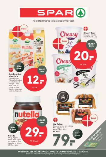 SPAR tilbudsavis  - 25.4.2025 - 1.5.2025.