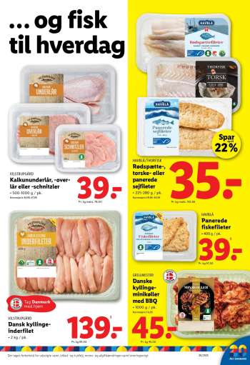 thumbnail - Rødspætte-, torske- eller panerede sejfileter