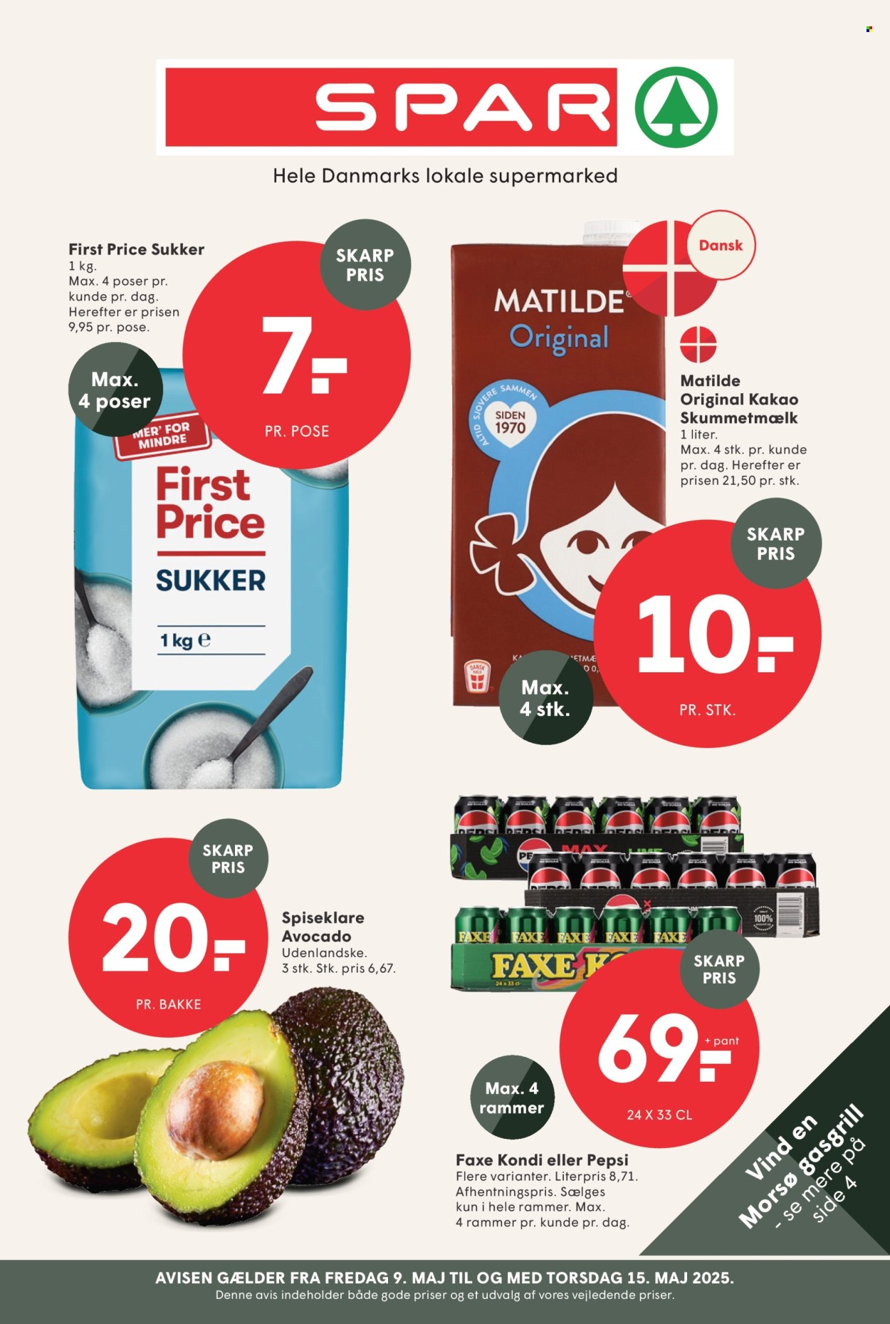 SPAR tilbud - 9.5.2025 - 15.5.2025. Side 1