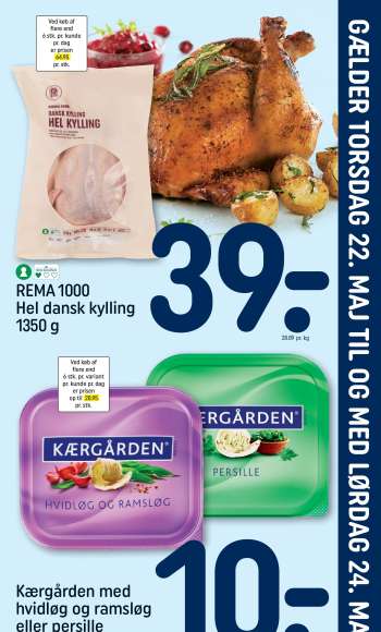 Rema 1000 tilbudsavis  - 22.5.2025 - 24.5.2025.
