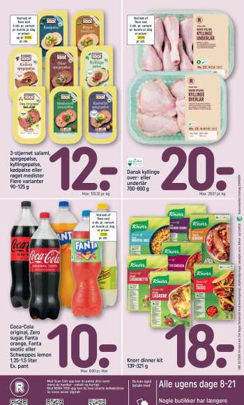 thumbnail - Coca-Cola original, Zero sugar, Fanta orange, Fanta exotic eller Schweppes lemon