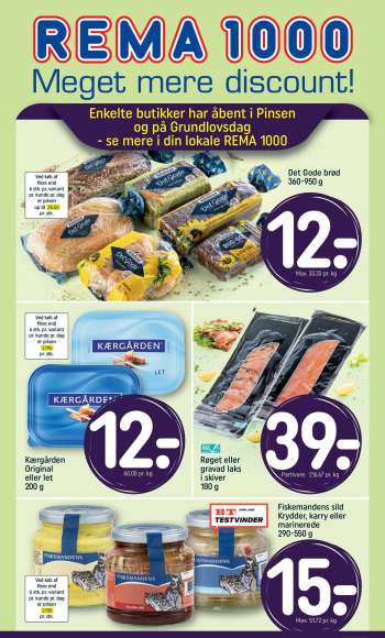 Rema 1000 tilbudsavis  - 1.6.2025 - 7.6.2025.