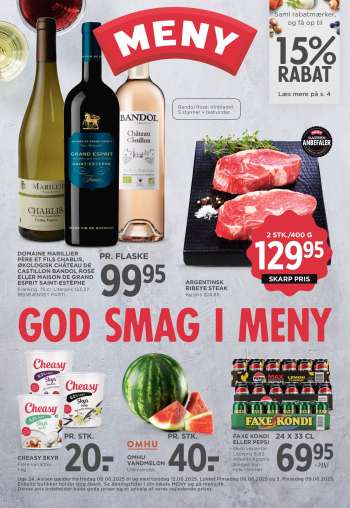 MENY tilbudsavis  - 6.6.2025 - 12.6.2025.