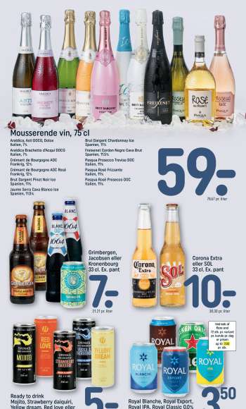 thumbnail - Royal Blanche, Royal Export, Royal IPA, Royal Classic 0.0% eller Heineken