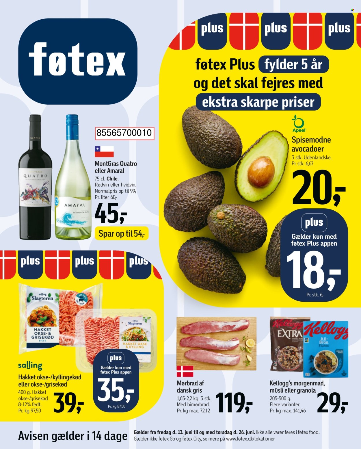 føtex tilbud - 13.6.2025 - 26.6.2025. Side 1