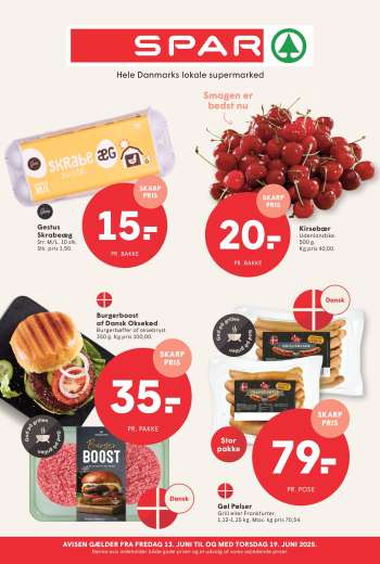 SPAR tilbudsavis  - 13.6.2025 - 19.6.2025.