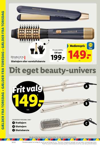 thumbnail - Remington Glattejern eller varmluftsbørste