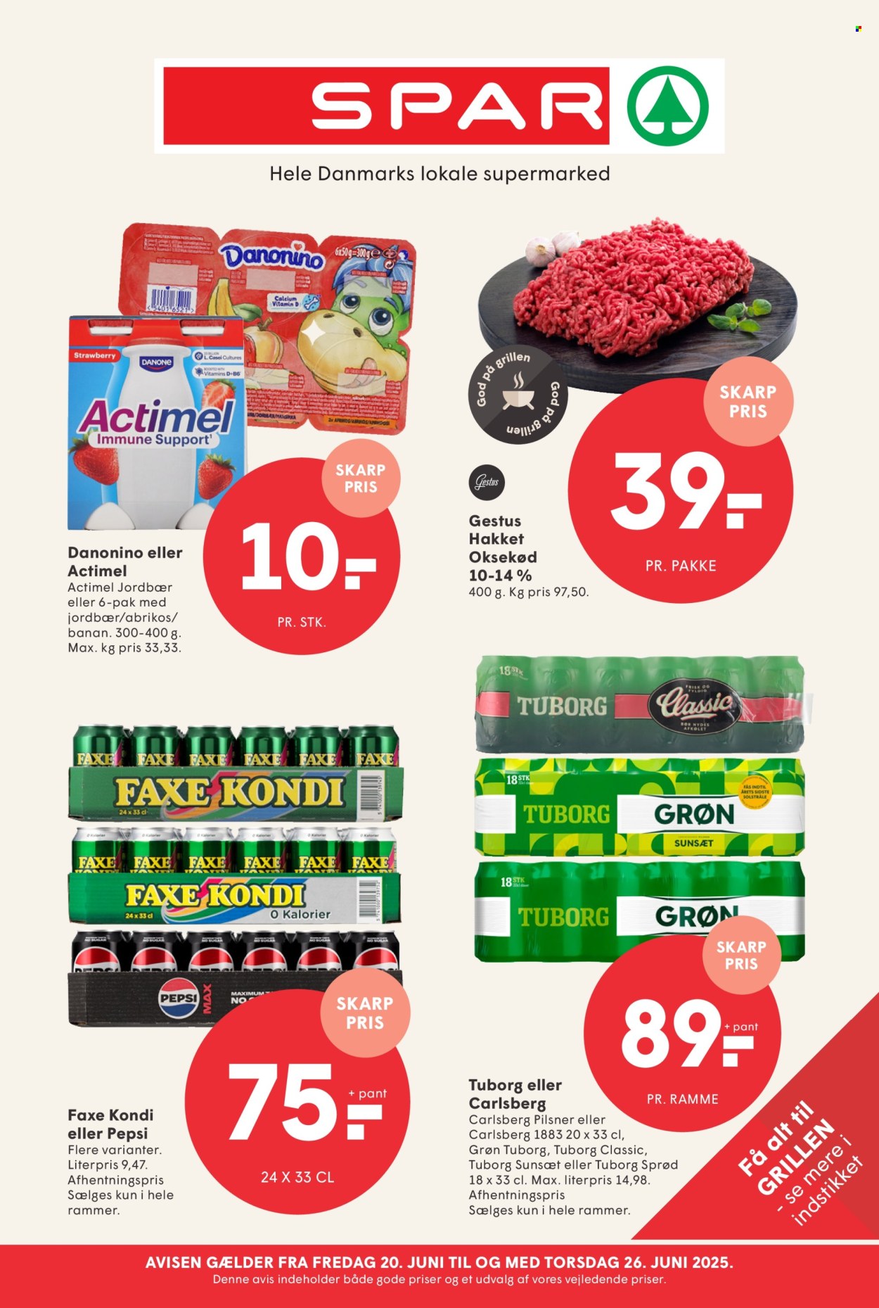 SPAR tilbud - 20.6.2025 - 26.6.2025. Side 1