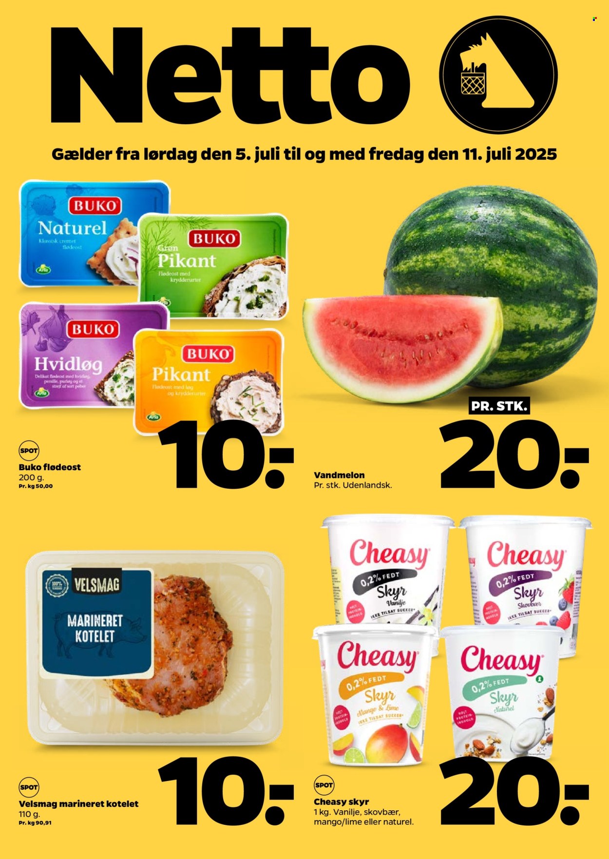 Netto tilbud - 5.7.2025 - 11.7.2025. Side 1
