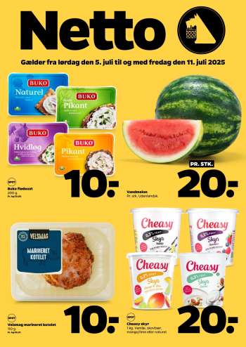 Netto tilbudsavis  - 5.7.2025 - 11.7.2025.