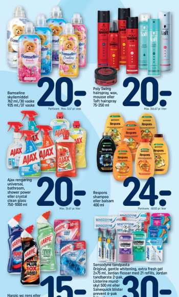 thumbnail - Sensodyne tandpasta Original, gentle whitening, extra fresh gel 2x75 ml, Jordan flosser med 21 refills, Jordan tandbørste 2-pak, Listerine mundskyl 500 ml eller Salvequick blister prevent 6-pak