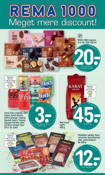 Rema 1000 tilbudsavis  - 27.7.2025 - 2.8.2025.