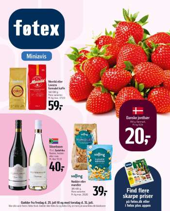 føtex tilbudsavis  - 25.7.2025 - 31.7.2025.