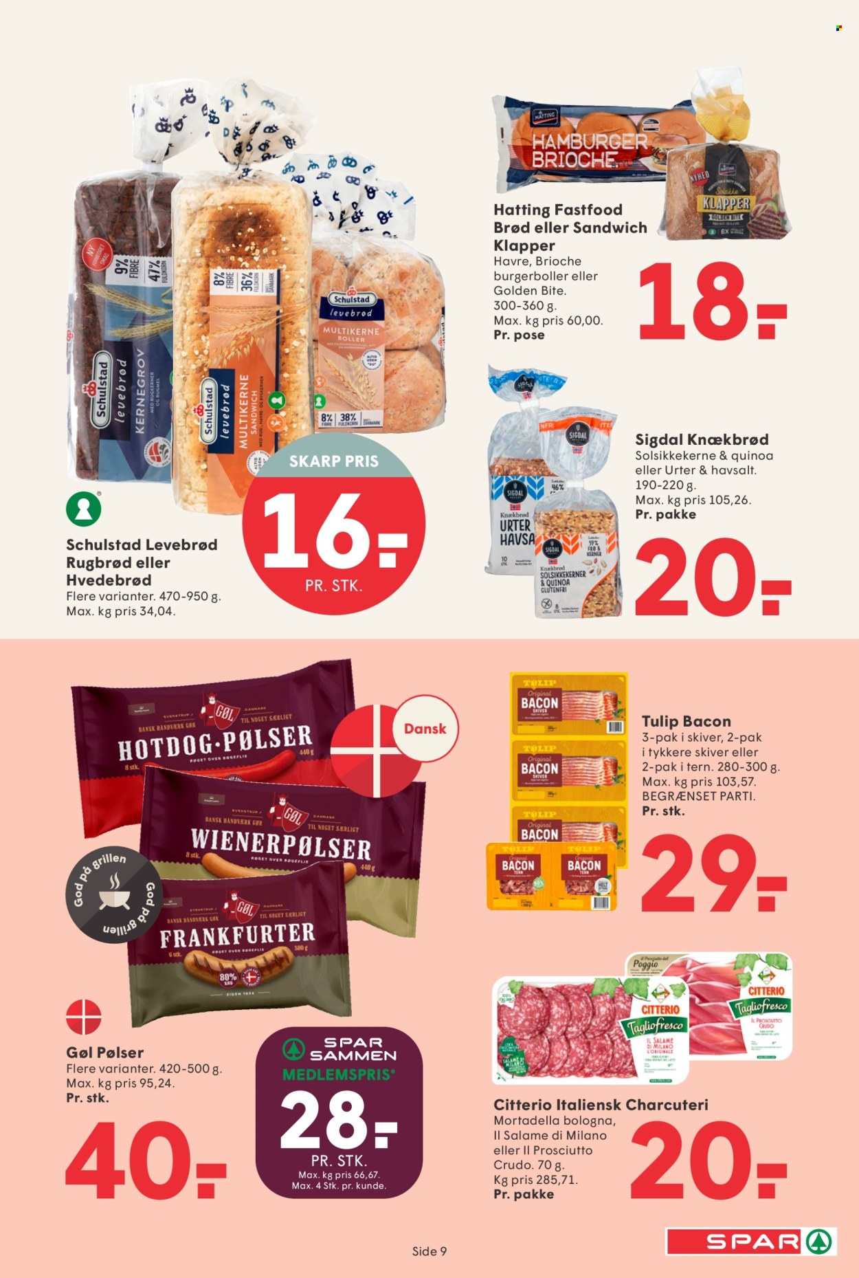 SPAR tilbud - 1.8.2025 - 7.8.2025. Side 9