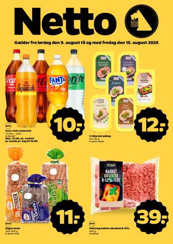 Netto tilbudsavis  - 9.8.2025 - 15.8.2025.