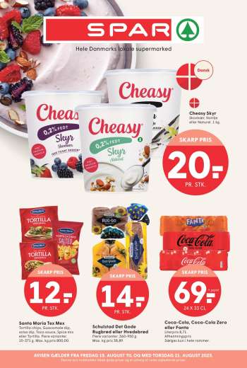 SPAR tilbudsavis  - 15.8.2025 - 21.8.2025.