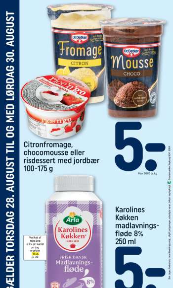 thumbnail - Karolines Køkken madlavningsfløde 8% 250 ml