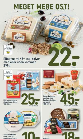 thumbnail - Ambrosi Ricotta eller Taverna kryddermarineret salatost 45+