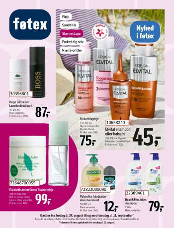 føtex tilbudsavis  - 29.8.2025 - 11.9.2025.