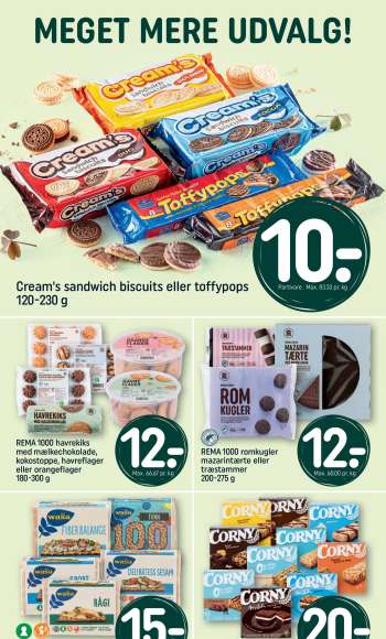 thumbnail - Cream's sandwich biscuits eller toffypops