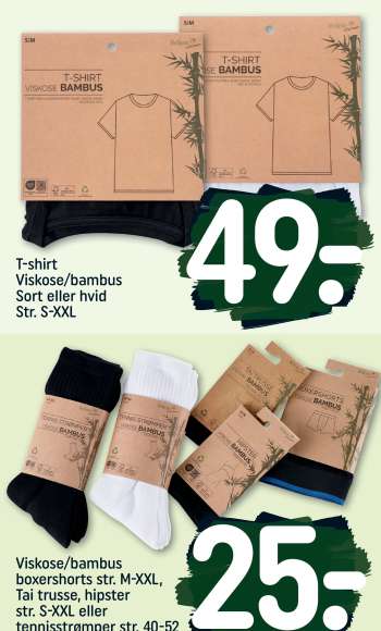 thumbnail - Viskose/bambus boxershorts