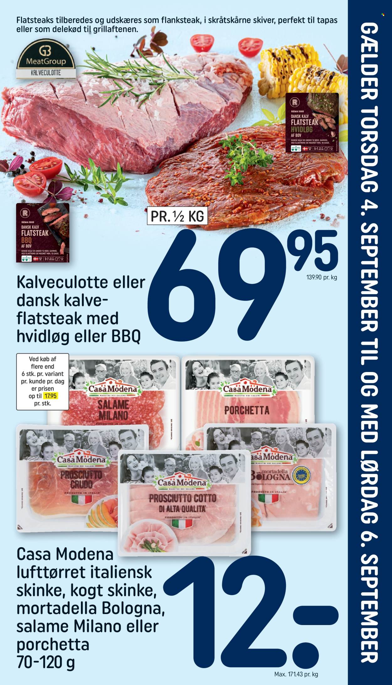 Rema 1000 tilbud - 4.9.2025 - 6.9.2025. Side 1