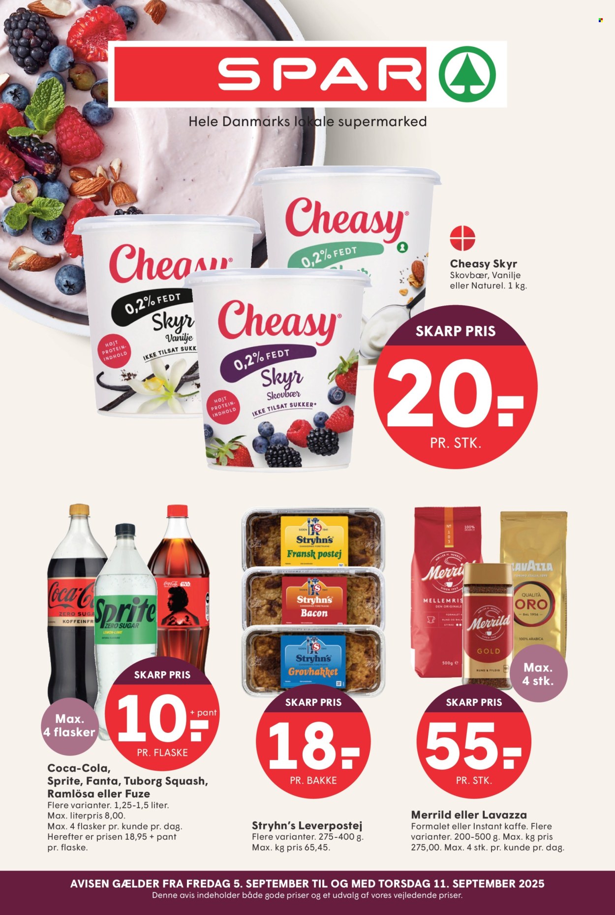 SPAR tilbud - 5.9.2025 - 11.9.2025. Side 1