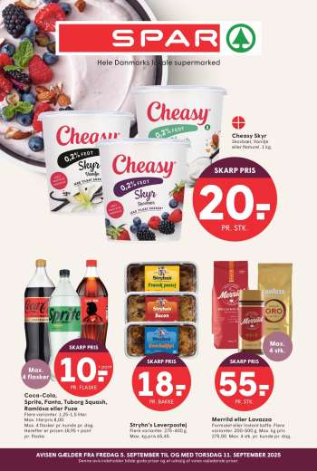 SPAR tilbudsavis  - 5.9.2025 - 11.9.2025.