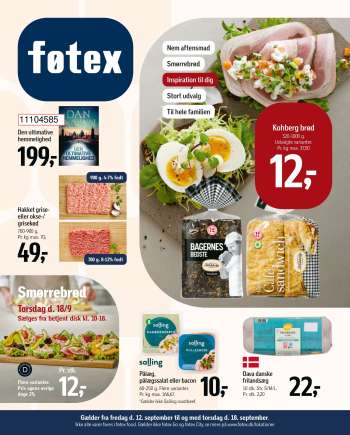 føtex tilbudsavis  - 12.9.2025 - 18.9.2025.