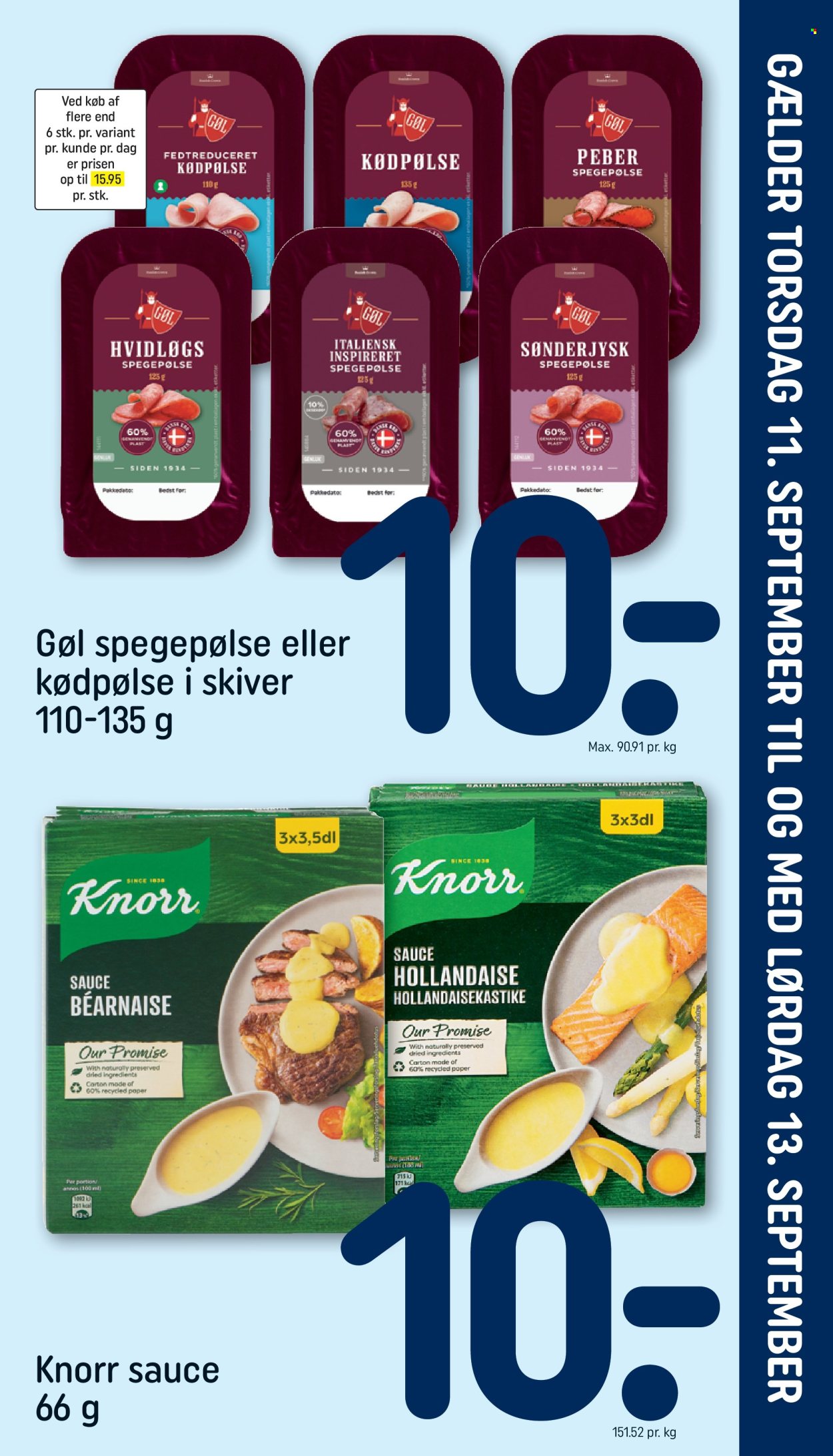 Rema 1000 tilbud - 11.9.2025 - 13.9.2025. Side 1