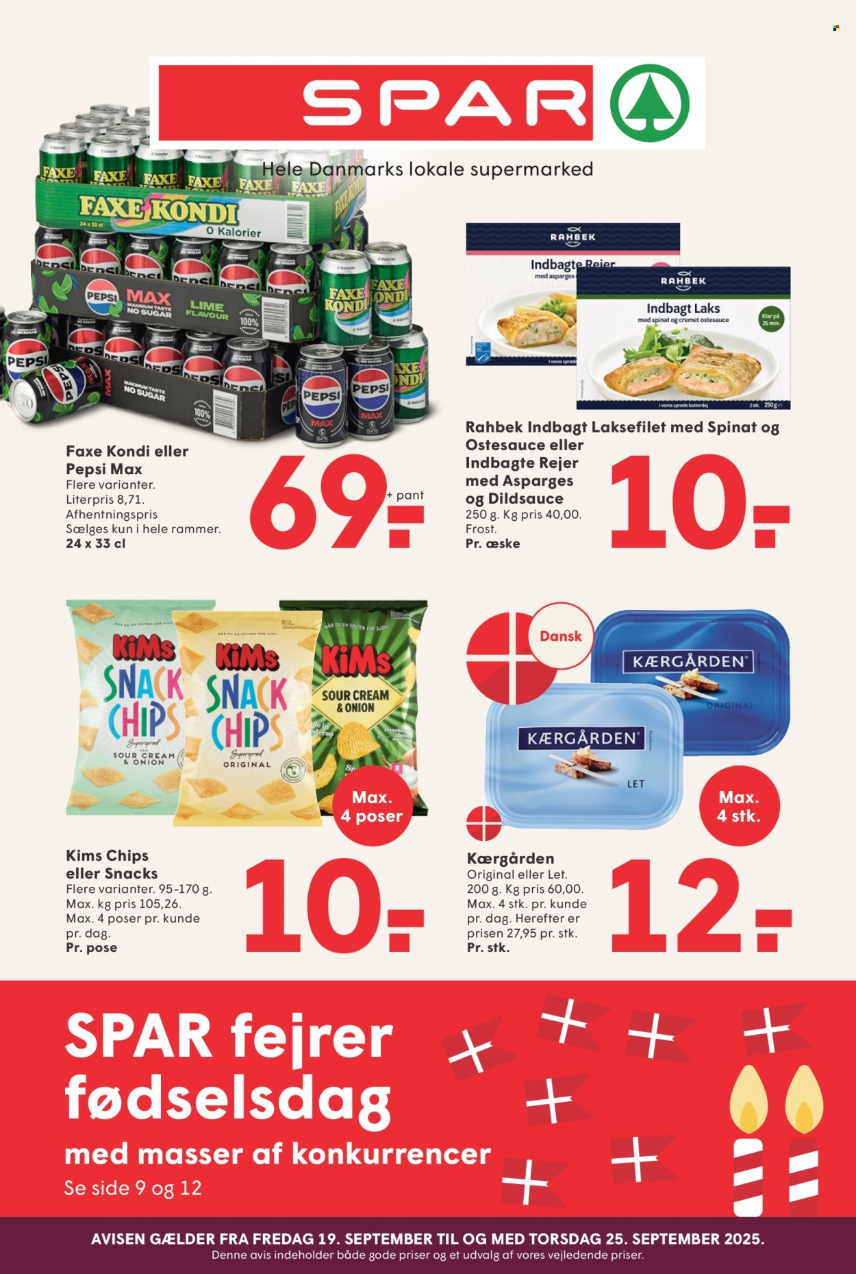 SPAR tilbud - 19.9.2025 - 25.9.2025. Side 1