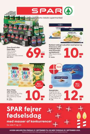 SPAR tilbudsavis  - 19.9.2025 - 25.9.2025.
