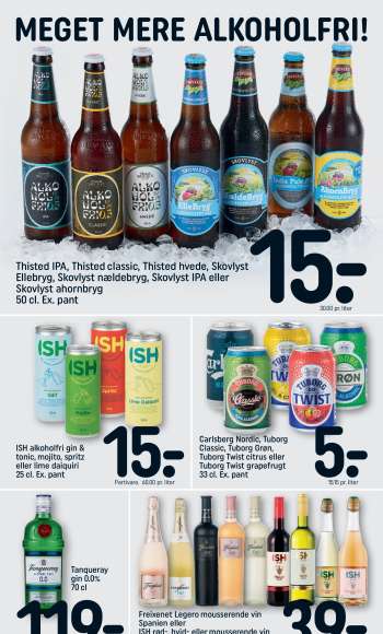 thumbnail - Thisted IPA, Thisted classic, Thisted hvede, Skovlyst Ellebryg, Skovlyst nældebryg, Skovlyst IPA eller Skovlyst ahornbryg