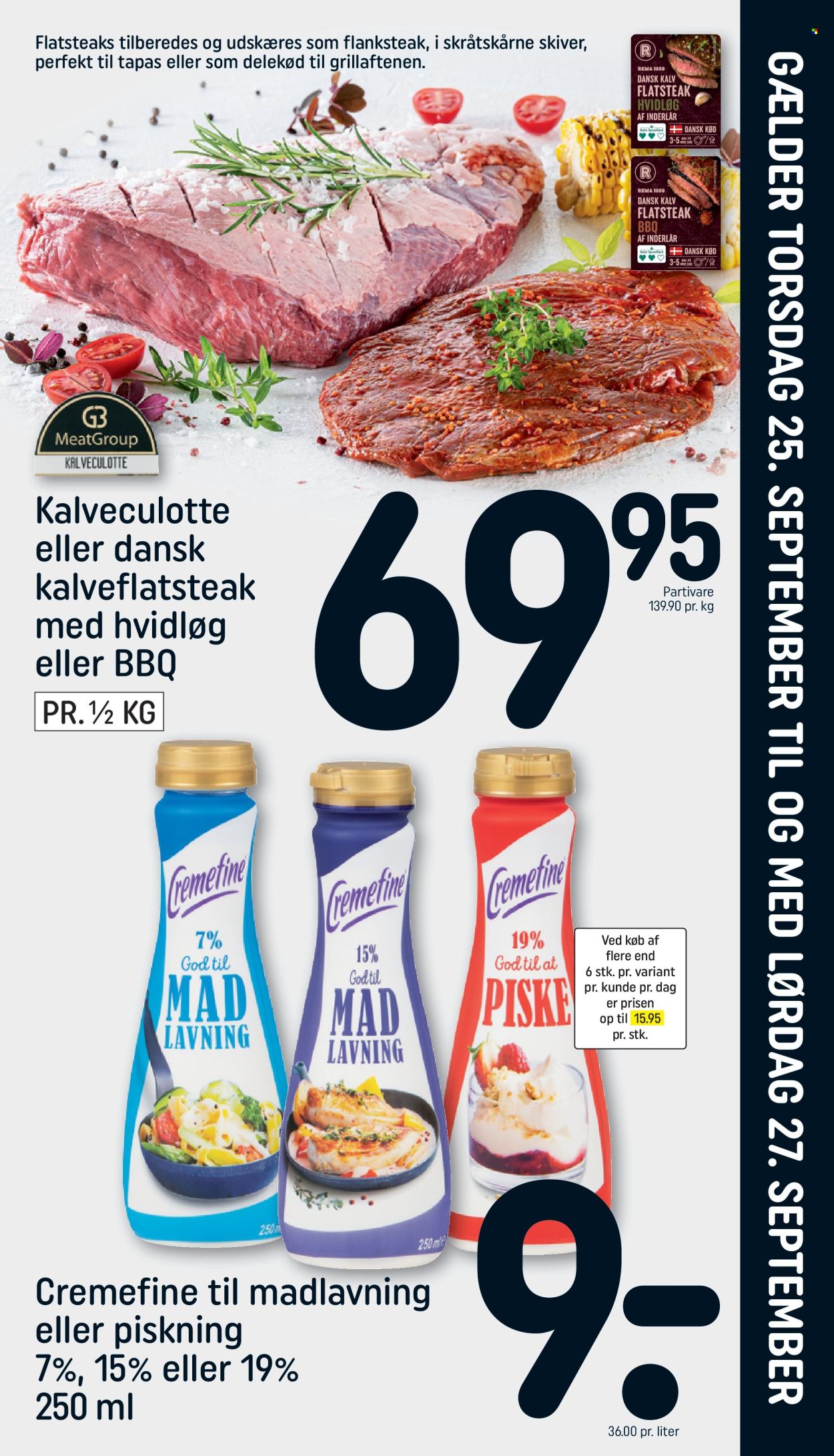 Rema 1000 tilbud - 25.9.2025 - 27.9.2025. Side 1