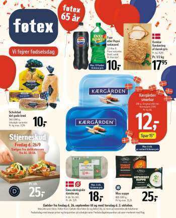 føtex tilbudsavis  - 26.9.2025 - 2.10.2025.