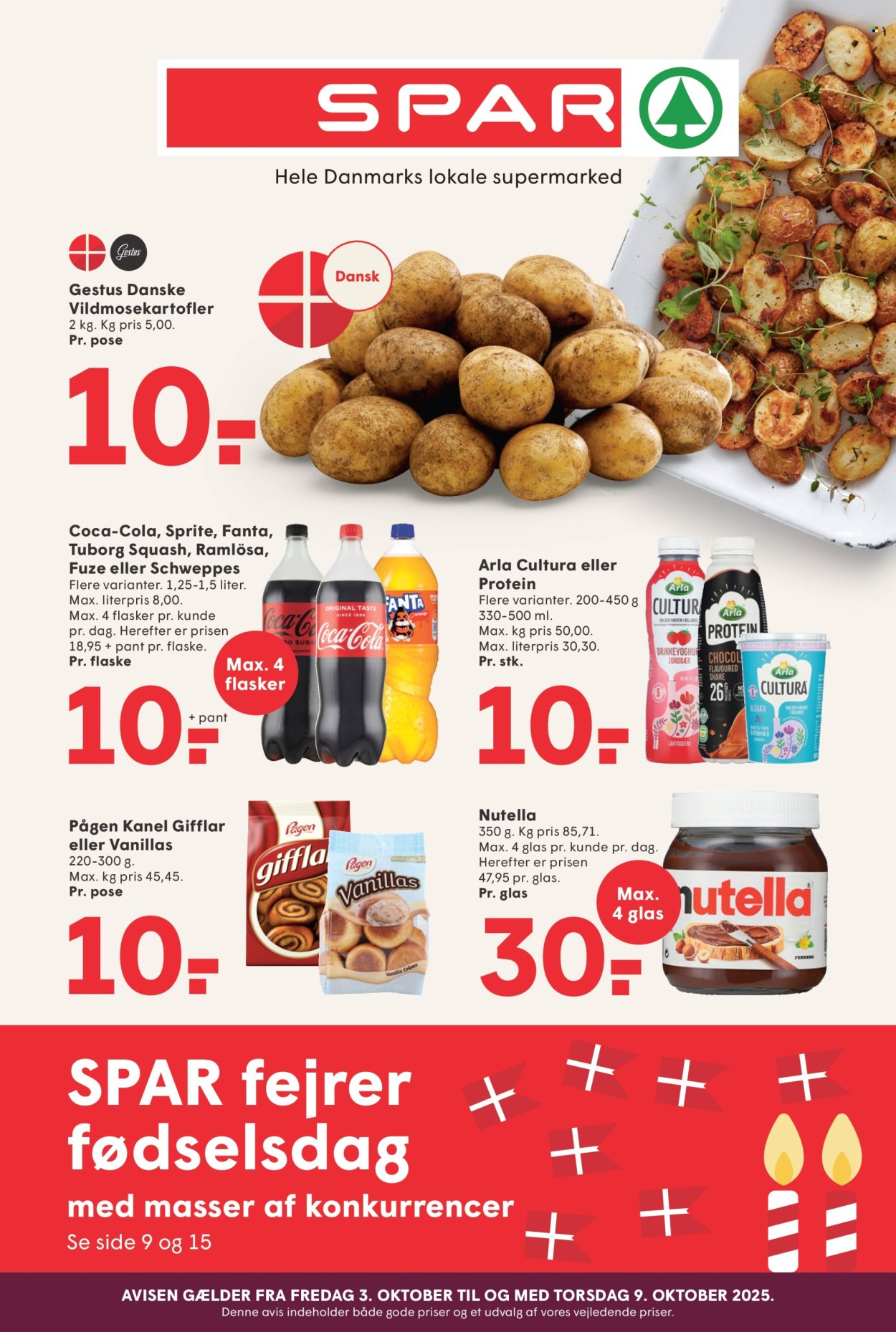 SPAR tilbud - 3.10.2025 - 9.10.2025. Side 1