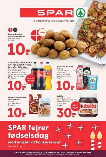 SPAR tilbudsavis  - 3.10.2025 - 9.10.2025.