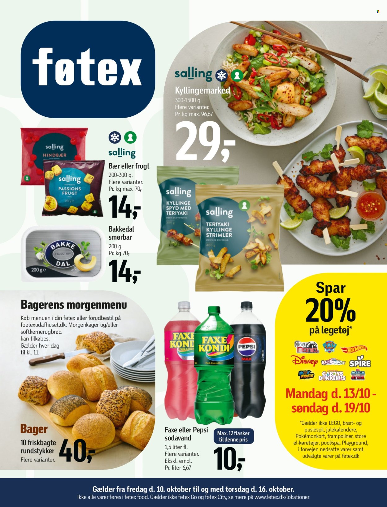 føtex tilbud - 10.10.2025 - 16.10.2025. Side 1