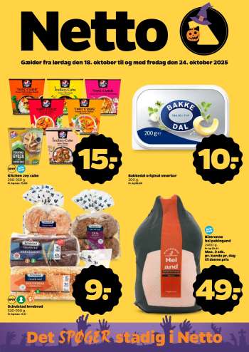 Netto tilbudsavis  - 18.10.2025 - 24.10.2025.