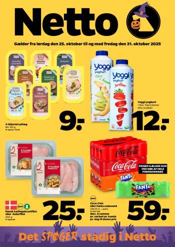 Netto tilbudsavis  - 25.10.2025 - 31.10.2025.