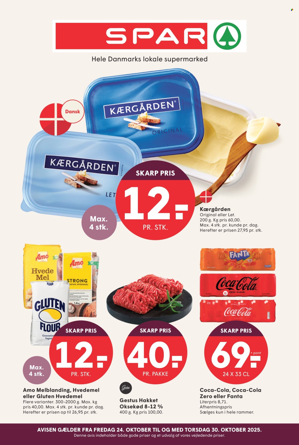 SPAR tilbud - 24.10.2025 - 30.10.2025. Side 1