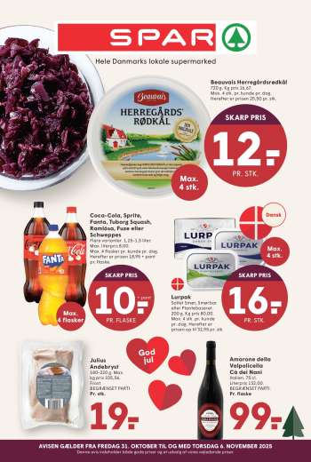 SPAR tilbudsavis  - 31.10.2025 - 6.11.2025.