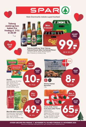 SPAR tilbudsavis  - 7.11.2025 - 13.11.2025.