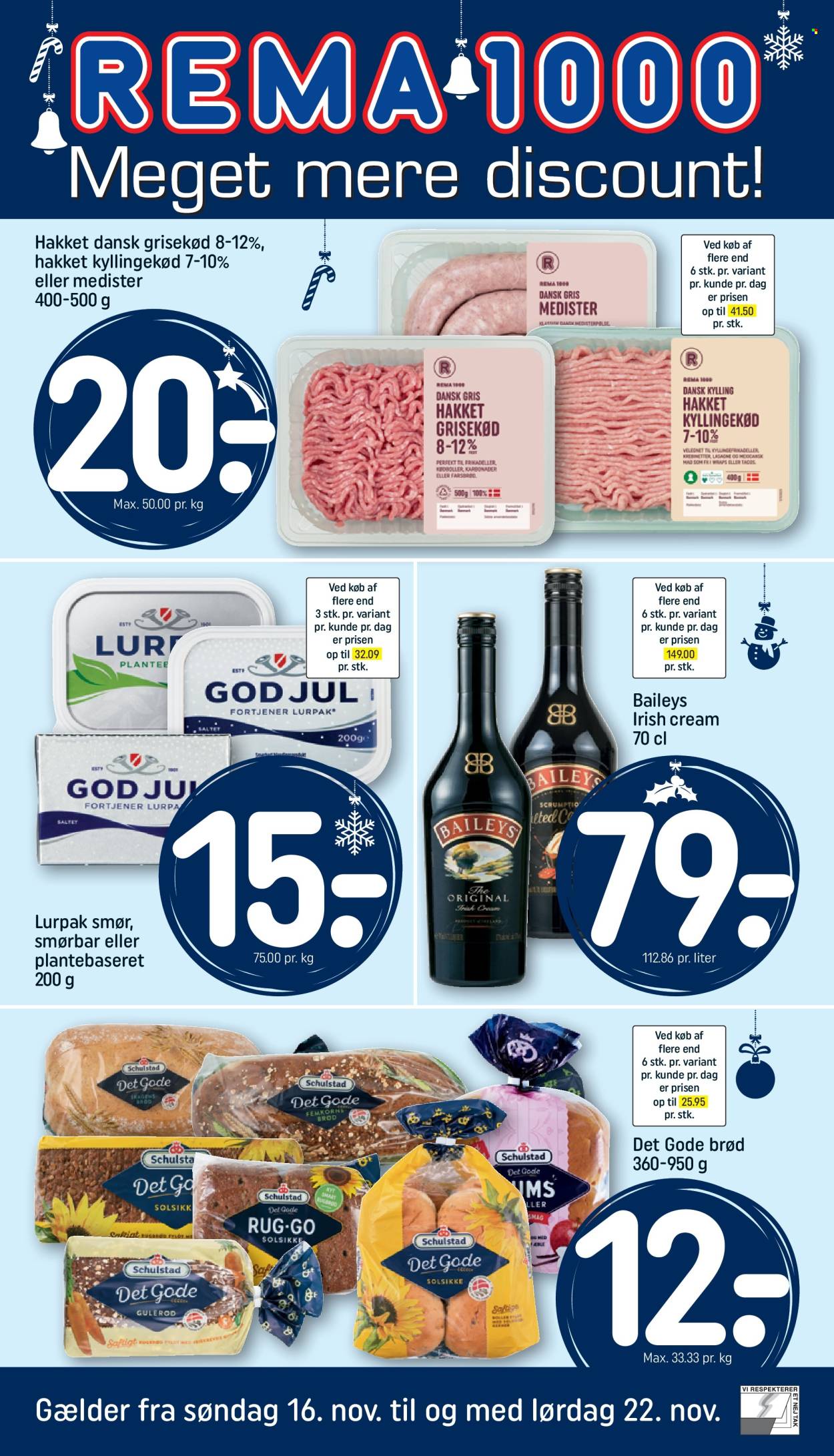 Rema 1000 tilbud - 16.11.2025 - 22.11.2025. Side 1