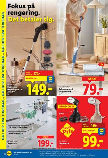 thumbnail - LIVARNO HOME Gulvmoppe med sprayfunktion