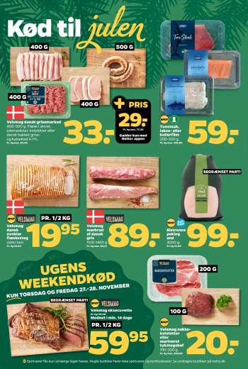 thumbnail - Velsmag nakkekoteletter eller marineret tykstegsbøf