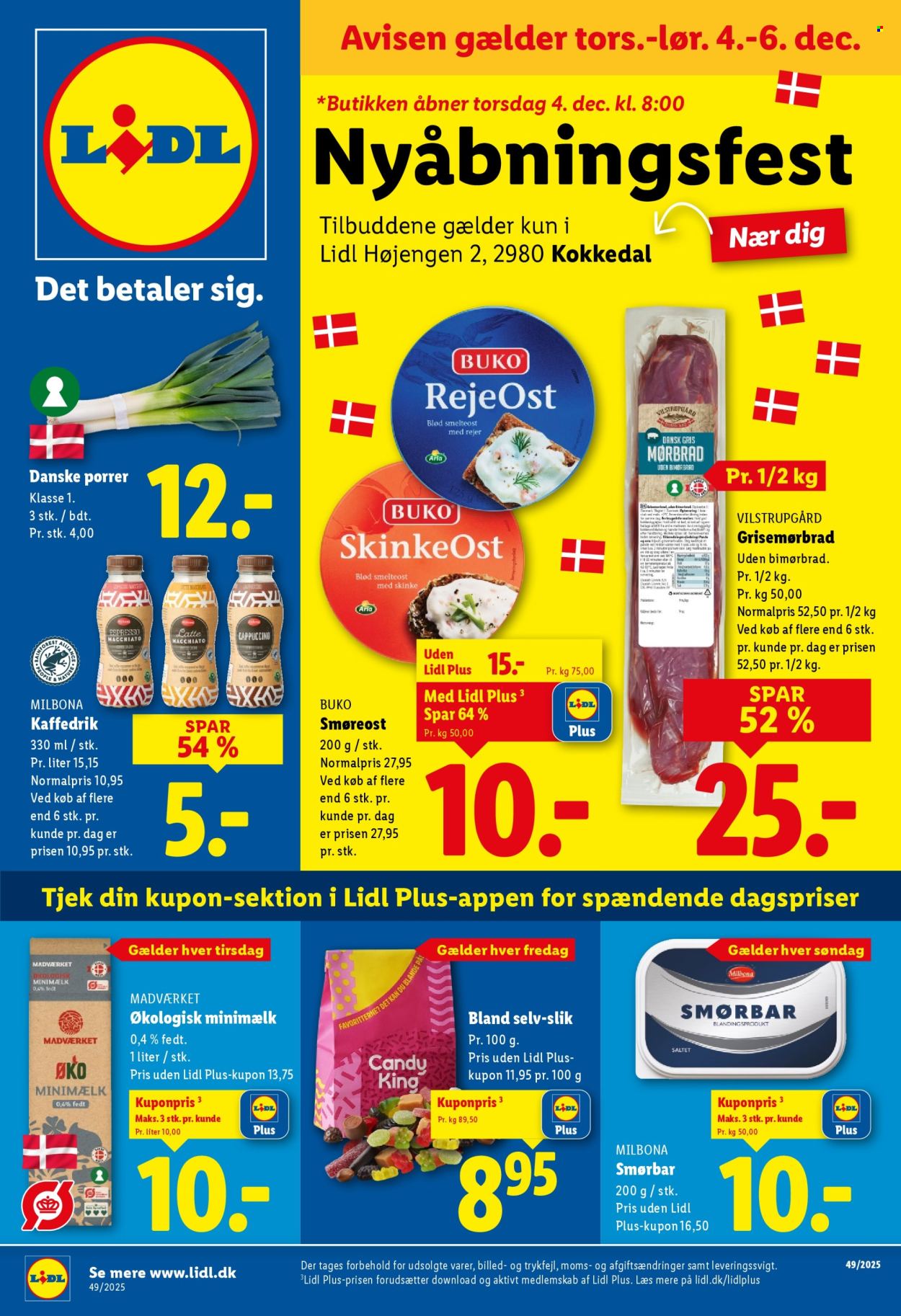 Lidl tilbud - 4.12.2025 - 6.12.2025. Side 1