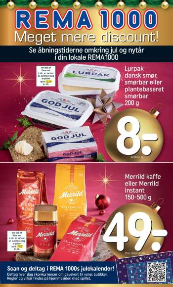 Rema 1000 tilbudsavis  - 14.12.2025 - 23.12.2025.